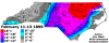 February 11-13 1899 NC Snowmap.png