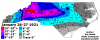 January 26-27 1921 NC Snowmap.png