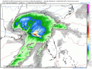 9-km ECMWF USA Surface Southeast US 6-h Precip + 1000-850 hPa Thickness.gif