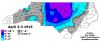 April 2-3 1915 NC Snowmap.png