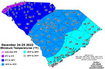 December 24-25 2022 SC Minimum Temperatures Map.jpg