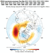 Weighted Winter Analogs 1940-2023 500mb heights.gif