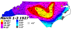 March-1-3-1927-NC-Snowmap--e1448148240828.png