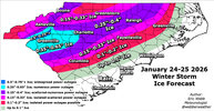 January 24-25 2026 NC + SC Ice Forecast Map 5.jpg