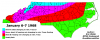 January 6-7 1968 NC Snowmap.png