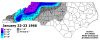 January 22-23 1966 NC Snowmap.png