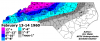 February 13-14 1960 NC Snowmap.png