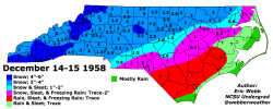 December 14-15 1958 NC Snowmap.png